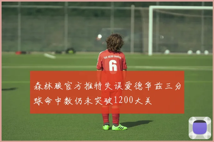 森林狼官方推特失误爱德华兹三分球命中数仍未突破1200大关