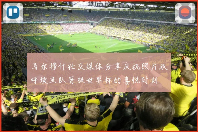 马尔穆什社交媒体分享庆祝照片欢呼埃及队晋级世界杯的喜悦时刻